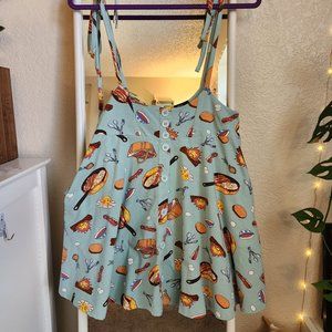 Studio Ghibli Suspender Skirt